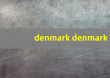 denmark denmark